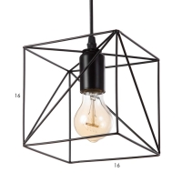 Светильник "Квадрат" 3хЕ27 40Вт 50х15х15-104 см