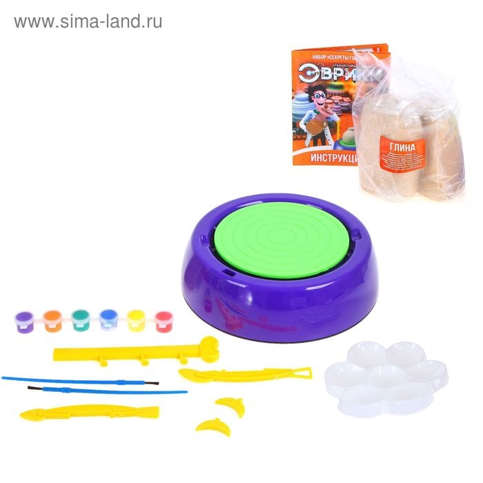 Набор &laquo;Секреты гончара: мини гончарная мастерская&raquo;, в пакете