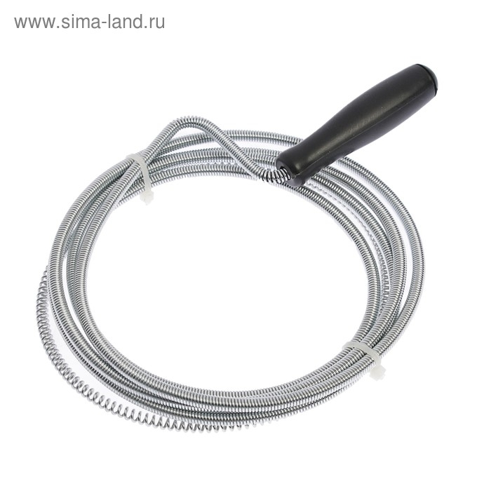 Трос сантехнический ZEIN engr, оцинкованный, с ручкой, d=5 мм, L=2 м