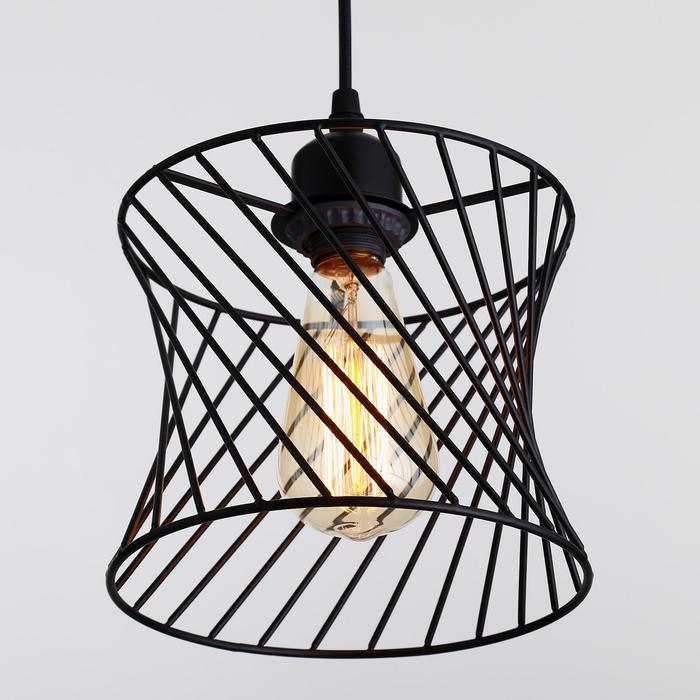 Светильник BayerLux Светильник BayerLux "Декко" 1xE27 40Вт черный 18,5х18,5х100 см.