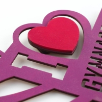 Медальница &laquo;Gymnastics&raquo;, 30х15 см