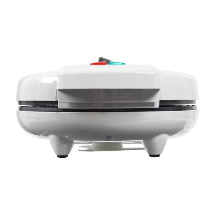 Вафельница электрическая ENERGY EN-224, 1200Вт, тонкие вафли, антипригарное покрытие, белая