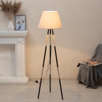 Торшер 19101/1 E27 40Вт черный