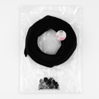 Набор: рулонная молния «Спираль» №3, 10 м, 20 бегунков, 40 верхних ограничителей, 20 нижних ограничителей, цвет чёрный Набор: рулонная молния «Спираль» №3, 10 м, 20 бегунков, 40 верхних ограничителей, 20 нижних ограничителей, цвет чёрный