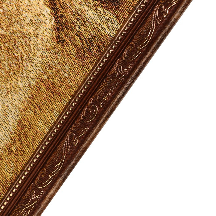 Гобеленовая картина Гобеленовая картина "Верность" 69*53 см рамка МИКС