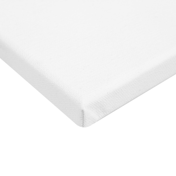 Холст на подрамнике, 15 х 15 см, 100%, хлопок, 380 г/м2, среднее зерно, ЗХК "Сонет", E5305-B-15x15