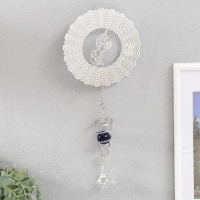 Ветряной колокольчик металл 3D "Единорог" с бусиной 13,5х13,5х31 см Ветряной колокольчик металл 3D "Единорог" с бусиной 13,5х13,5х31 см