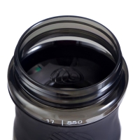 Шейкер, серия: Work, "Мастер К", 550 мл, 19.5 х 7.8 см, черный