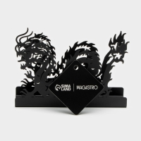 Салфетница Magistro &laquo;Дракон&raquo;, 14&times;4&times;9 см, цвет чёрный