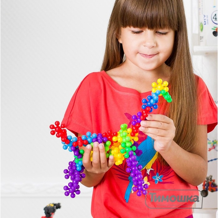 Конструктор &laquo;Молекулы&raquo;, 140 деталей