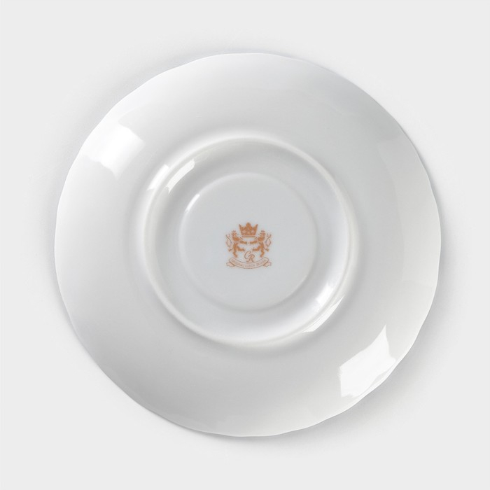 Блюдце &laquo;Рококо. Гуси&raquo;, d=15,7 см