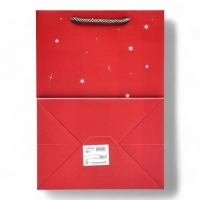 Пакет подарочный новогодний ламинированный, с окном "Новогодний", 35 х 25 х 18 см. Пакет подарочный новогодний ламинированный, с окном "Новогодний", 35 х 25 х 18 см.