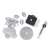 Часы настенные интерьерные для кухни, 3d "Время кофе", наклейка, большие, d-50 см