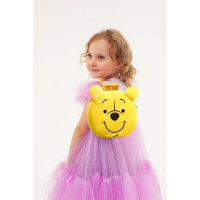 Рюкзак детский плюшевый, 18,5 см х 5 см х 22 см "Мишутка", Медвежонок Винни и его друзья