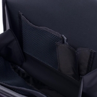 Рюкзак каркасный школьный 38 х 30 х 16 см, эргономичная спинка, Stavia "Совушка", серый