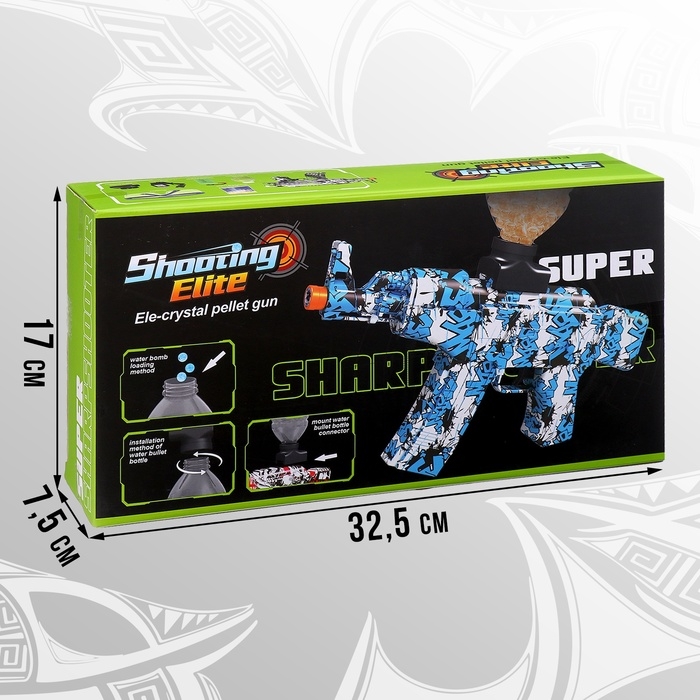 Автомат &laquo;Шторм&raquo;, стреляет орбизами, работает от аккумулятора 7,4 V