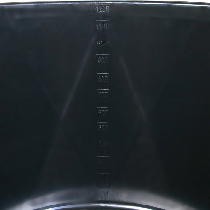 Таз строительный, 120 л, круглый, морозостойкий, ударопрочный, пластик