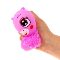 Ёжка &laquo;Единорог&raquo; световой, цвета МИКС