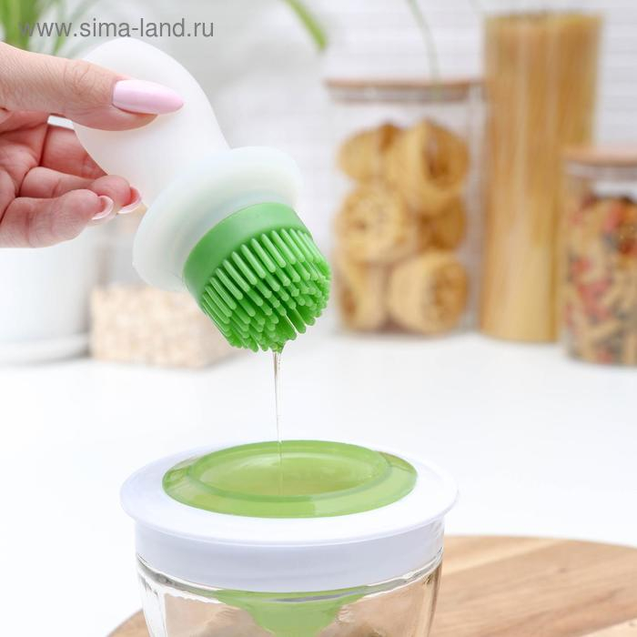 Ёмкость для масла с кисточкой, d=10 см