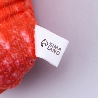 Игрушка для собак с пищалкой &laquo;&lrm;Стейк&raquo;&lrm; из текстиля, 13 х 10 см