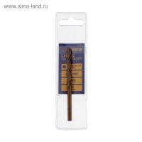 Сверло по металлу ТУНДРА, HSS-Co (5% кобальта), цилиндрический хвостовик, 5 х 85 мм Сверло по металлу ТУНДРА, HSS-Co (5% кобальта), цилиндрический хвостовик, 5 х 85 мм