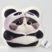 Игрушка антистресс &laquo;Котик в костюме панды&raquo;