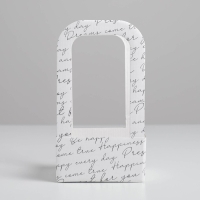 Коробка-переноска для цветов &laquo;Послание&raquo;, 12 см &times; 12 см &times; 22 см