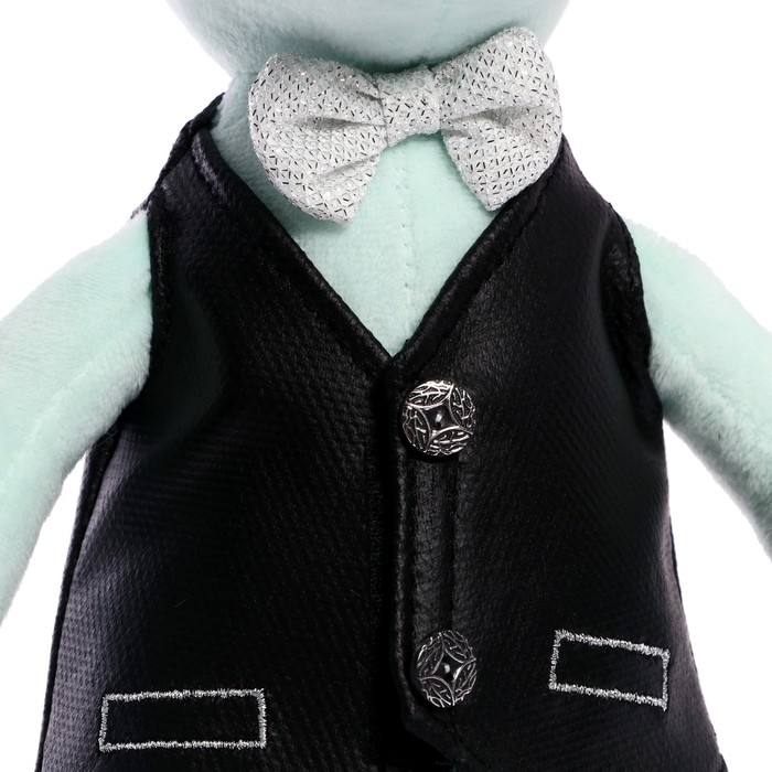 Мягкая игрушка &laquo;Дракон Дизель в жилетке&raquo;, 25 см, цвет мятный