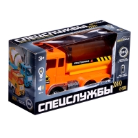 Машина &laquo;Топливо&raquo;, световые и звуковые эффекты, работает от батареек