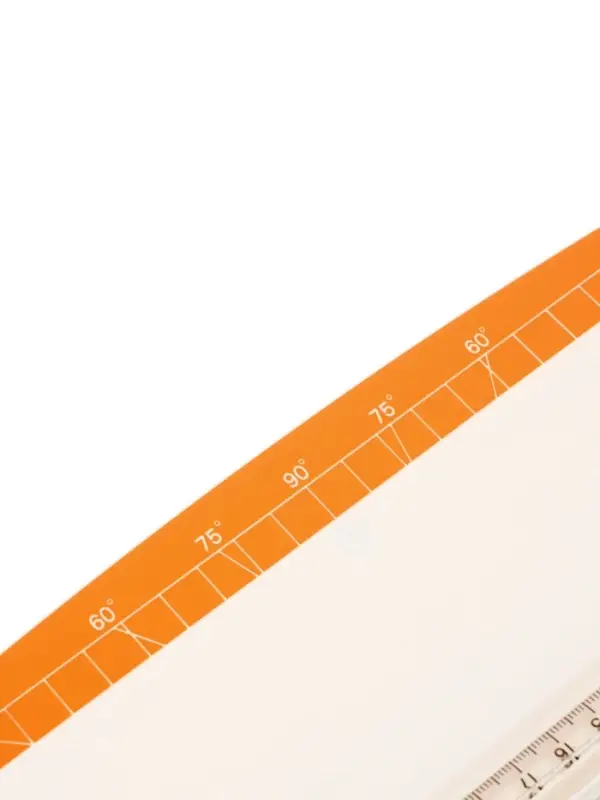 Резак для бумаги роликовый А4, до 3 листов,безопасное лезвие, длина реза 300мм,корпус белый