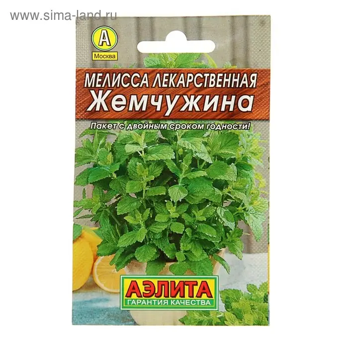 Семена Мелисса лекарственная &laquo;Жемчужина&raquo;, 0.1 г, &laquo;Аэлита&raquo;