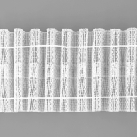 Шторная лента 40мм&times;50&plusmn;1м классическая органза 2 шнура