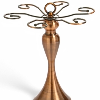 Подставка для бокалов, бронзового цвета, на 6 бокалов Подставка для бокалов, бронзового цвета, на 6 бокалов