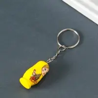 Брелок дерево "Матрёшка" МИКС 3,3х1,8х1,6 см