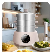 Пароварка 2 в 1 электрическая КТ-9928 - 1200 Вт