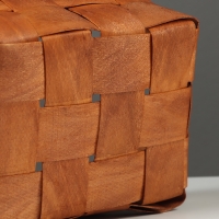 Корзина плетёная, 23&times;16&times;8 см, ручка h=12 см, ива, натуральный цвет