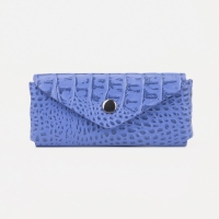 Ключница на кнопке TEXTURA, длина 15 см, цвет сиреневый Ключница на кнопке TEXTURA, длина 15 см, цвет сиреневый