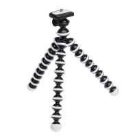 Штатив-тренога LuazON настольный, для телефона, гибкие ножки, высота 12 см, чёрно-белый Штатив-тренога LuazON настольный, для телефона, гибкие ножки, высота 12 см, чёрно-белый