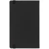 Блокнот Shall, в линейку, черный