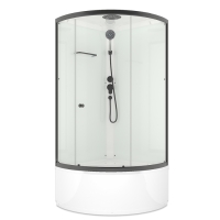 Душевая кабина Domani-Spa Simple 99 high, поддон 45 см, белые стенки, 90х90 см Душевая кабина Domani-Spa Simple 99 high, поддон 45 см, белые стенки, 90х90 см