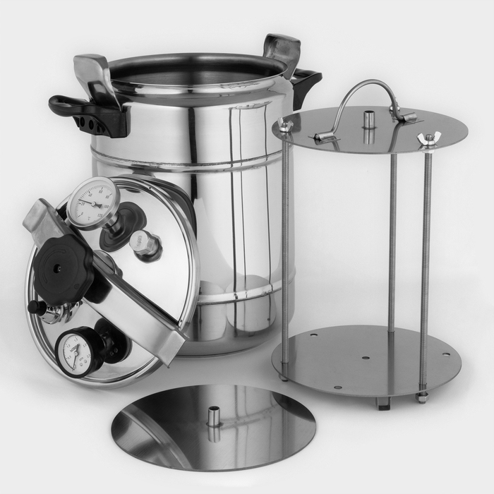 Автоклав-стерилизатор &laquo;охотник-рыболов&raquo;, 14 л, нержавеющая сталь