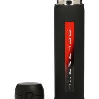 Термос &laquo;Мастер К. Оптимист&raquo;, 500 мл, чёрный