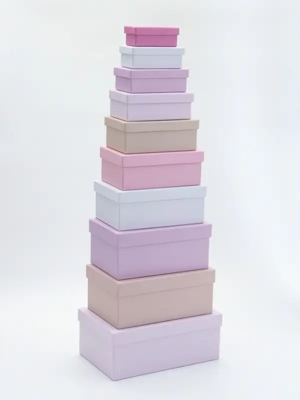 Набор коробок 10 в 1 "Мечта" 30 х19 х 12 - 11 х 6,5 х 4 см