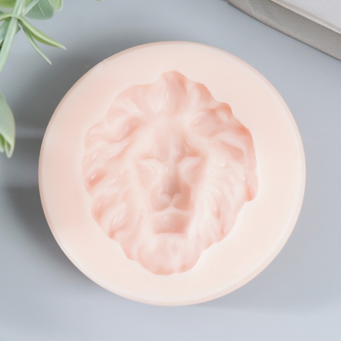 Молд силикон "Лев" 3,8х4,5 см  МИКС