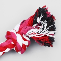 Игрушка тренировочная канатная "3 узла", до 45 см, до 115 г, микс цветов Игрушка тренировочная канатная "3 узла", до 45 см, до 115 г, микс цветов