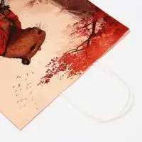 Пакет подарочный бумажный, &laquo;Самурай&raquo;, 24&times;10.5&times;32 см