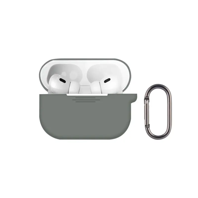 Чехол APods Pro 3 с карабином №13 Grey