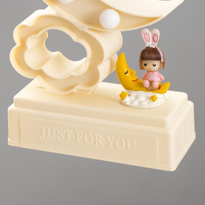 Ночник "Ночка" 5хLED 4000К 2хАА слоновая кость 20х12х5,5см RISALUX