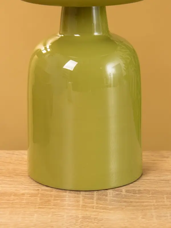 Подсвечник на 1 свечу "Авокадо" глянцевый 10х10х13 см