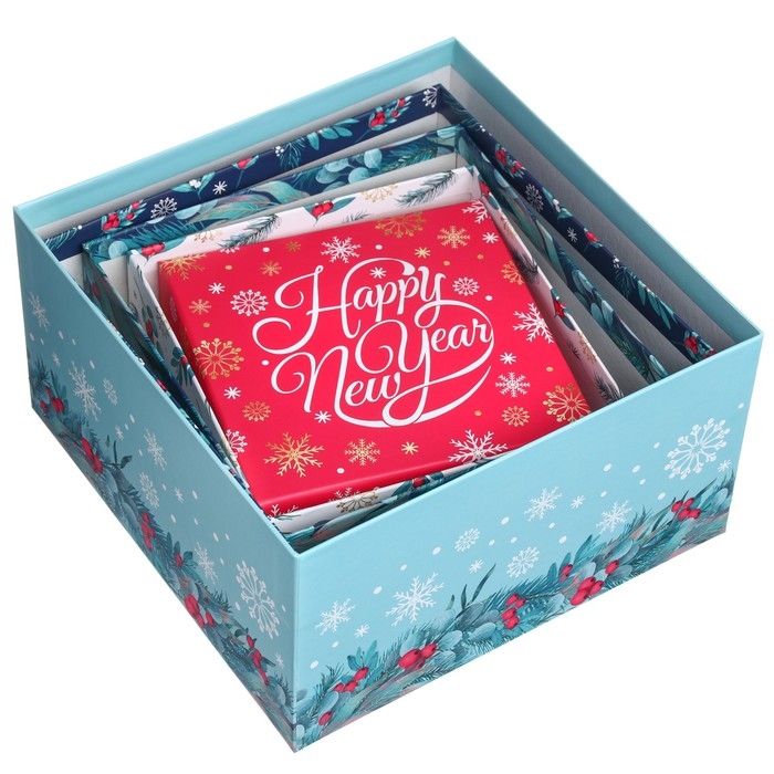 Новый год. Набор коробок 5 в 1 "С Новым Годом!", Me To You